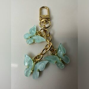 UNBRANDED BUTTERFLY BAG CHARM